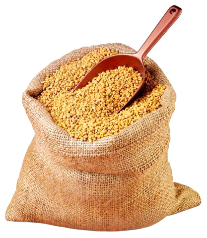 Fenugreek seeds in Bori