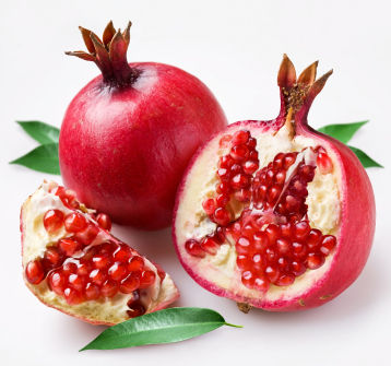 how to eat a pomegranate