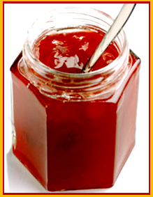 Apple fruit jam