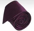 A silk tie with bright purple