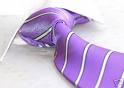 Designer Silk Neck Tie - Purple ...