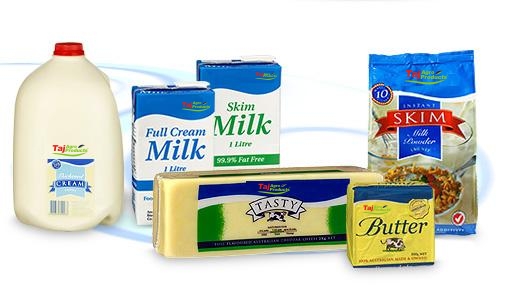 taj milk products
